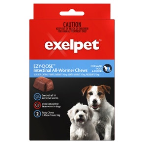 Exelpet(TM) Ezy-Dose(TM) Intestinal All-Wormer (Small dogs)