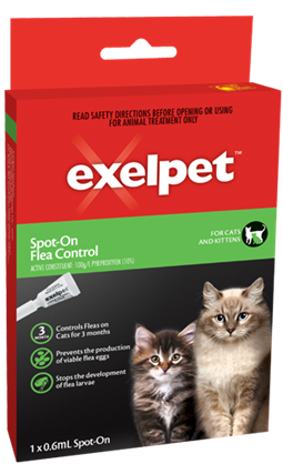 Spot On Flea Control for Cats-Kittens