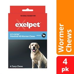 EXELPET EXELPET EZY-DOSE Intestinal All Wormer Dog 3 chews-70