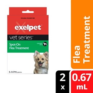 EXELPET EXELPET Vet Series Spot On Flea Treatment Small Dog 1 x 0.67mL-70