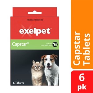 EXELPET EXELPET Capstar Flea Treatment CatSmall Dog 6 pack-70